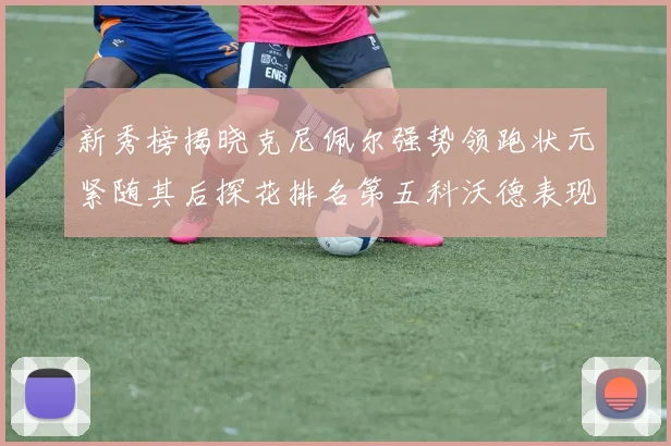 新秀榜揭晓克尼佩尔强势领跑状元紧随其后探花排名第五科沃德表现抢眼位列第三